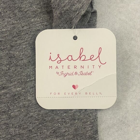 Isabel Maternity T Shirt Womens XXL White The Cravings Are Real Graphic Tee NEW - Picture 7 of 12